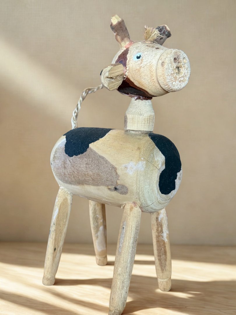 Figura Decorativa Vaca